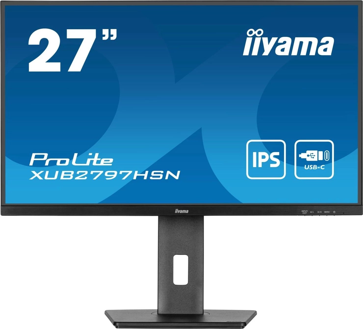 Monitor iiyama Prolite XUB2797HSN-B1, 27'', IPS, Full HD, 1ms, e zezë