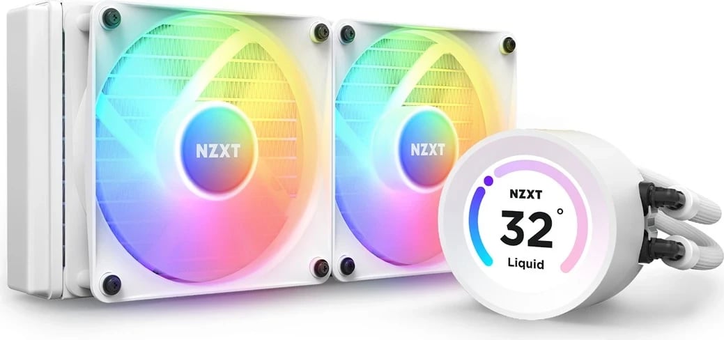 Sistem ftohës NZXT Kraken Elite RGB, 240mm, Bardhë