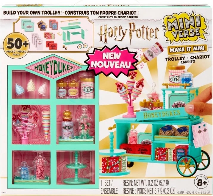 Set miniatura Harry Potter MGA Miniverse, Honeydukes, 1 copë