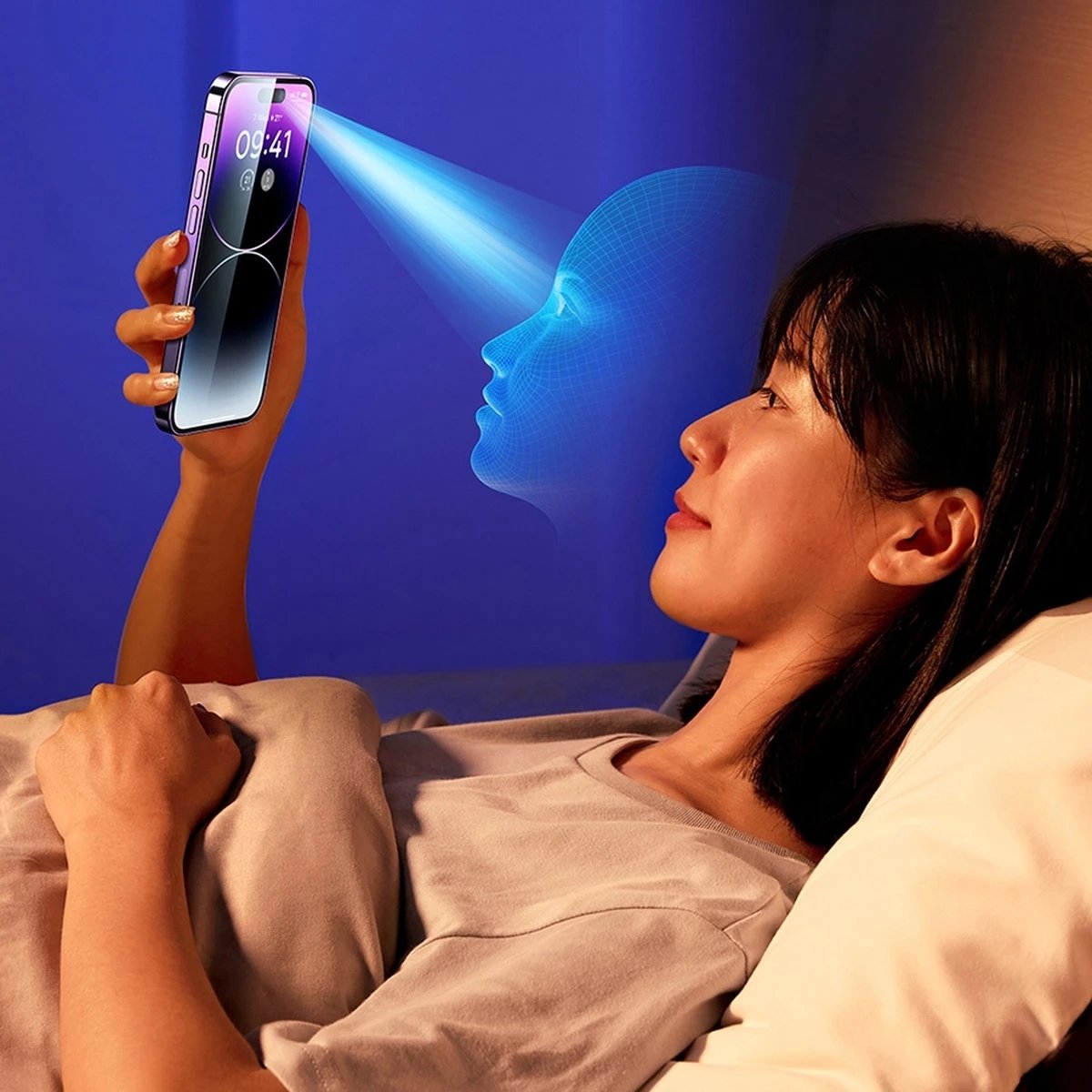 Mbrojtës ekrani xham i temperuar Baseus për iPhone 14 Pro, 2 copë, Transparent