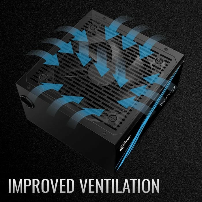 Kasë AeroCool LUX 650W, 80 PLUS Bronze, ATX, e zezë