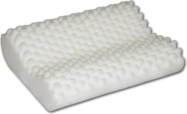 Jastëk ortopedik HALCAMP, PSPO004, i bardhë