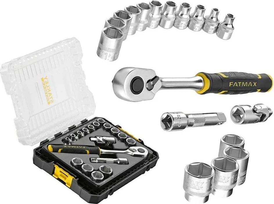 Set veglash mekanike Stanley FATMAX FMMT98102-0, 18 vegla