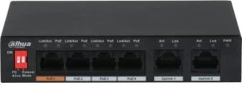 Switch Dahua PFS3006-4ET-60-V2, 6 porta, PoE, i zi