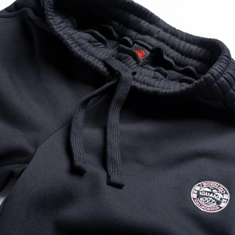 Pantallona sportive për fëmijë Iguana, të zeza