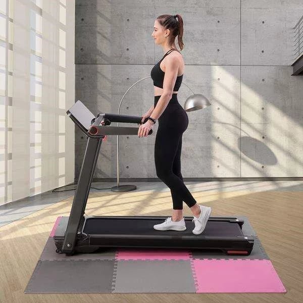 Puzzle mat One Fitness MP10, rozë-gri