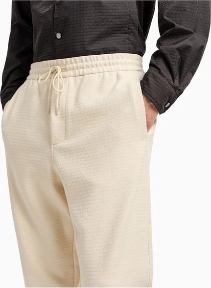 Pantallona Emporio Armani meshkuj, të bardha