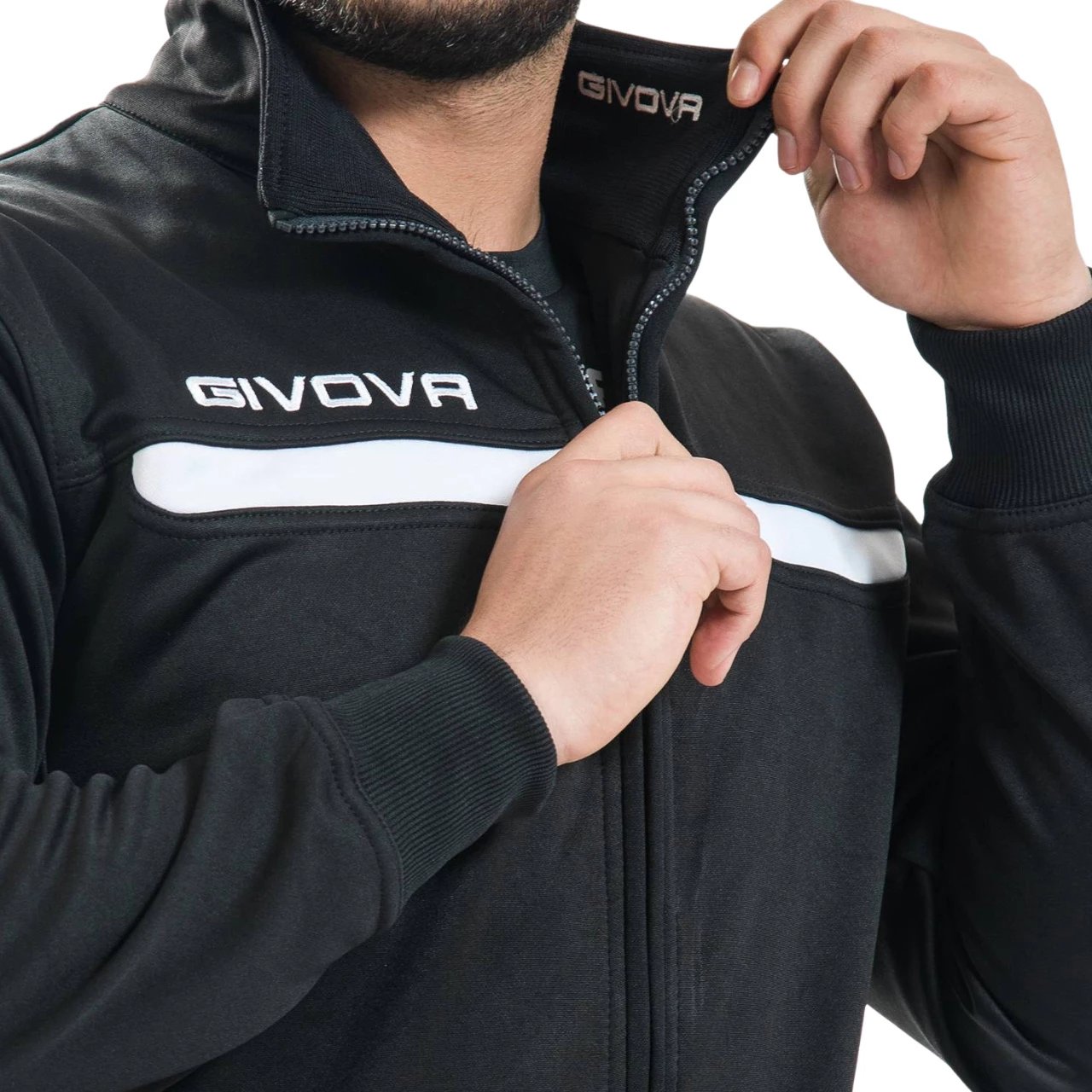 Trenerka unisex Givova, e zezë