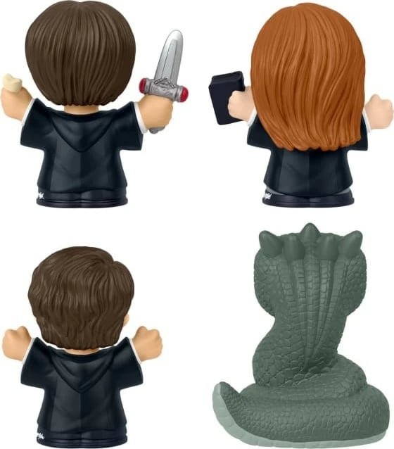 Set figurina Harry Potter Mattel Little People HVG46, 4 copë
