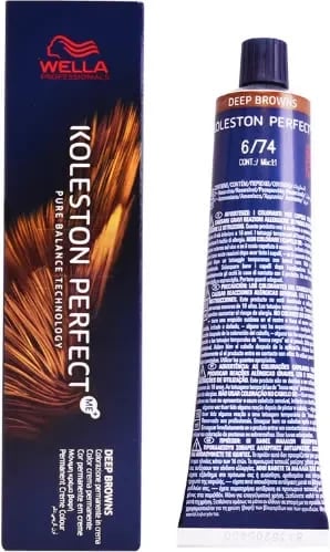 Bojë për flokë Wella Koleston Perfect Me+ 6/74 Deep Browns, 60ml