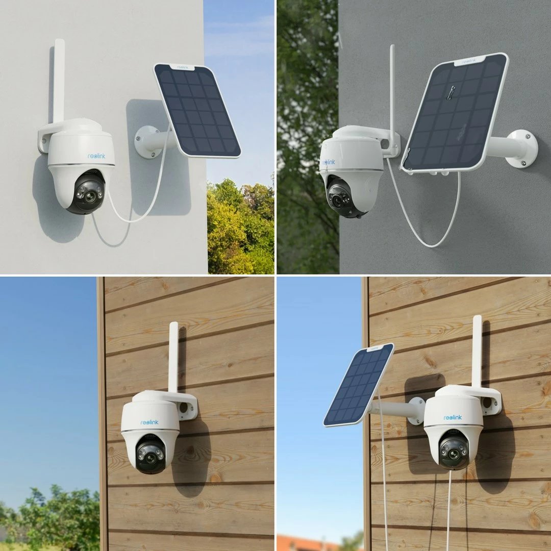 Kamerë e jashtme Reolink Go Series G430, 5MP, 4G LTE, Detektim personi/mjeti/kafshe, 355° Pan & 140° Tilt