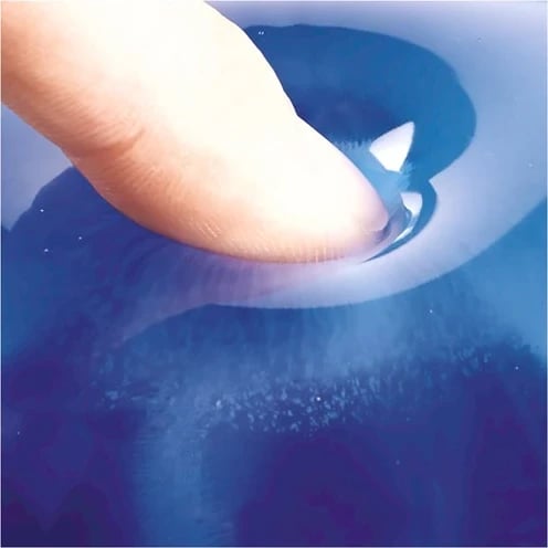 Mauspad FELLOWES Crystals Gel, Blu