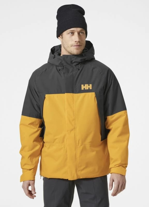 Jakne për meshkuj Helly Hansen, e zezë dhe portokalli