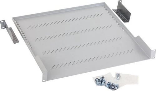 Raft perforuar Triton 1U, 350mm, Gri
