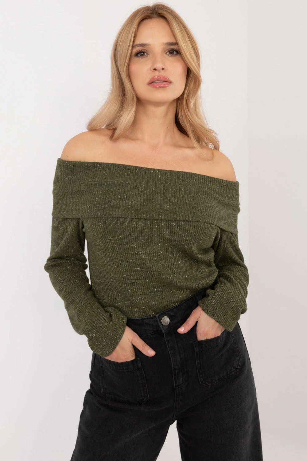 Xhemper femra Italy Moda 202748, i gjelbër