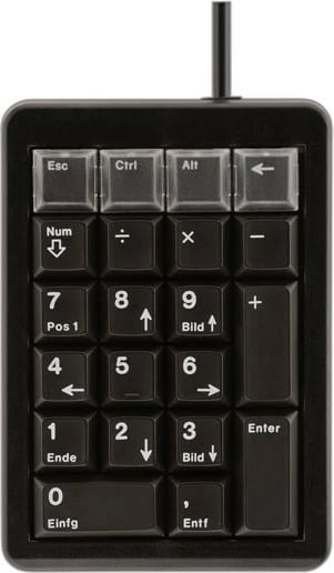 Tastierë Cherry G84-4700, USB, Laptop/PC, 1.75 m, e zezë