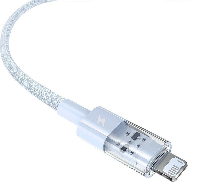 Kabllo Baseus Gem USB në IP, 2.4A, 1 m, Kaltër