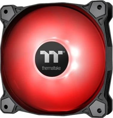 Ventilator kase Thermaltake Pure A12 LED, 12 cm, i kuq