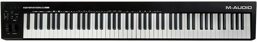 Keyboard Controller M-AUDIO Keystation 88 MK3, 88 keys, USB, Bardhë