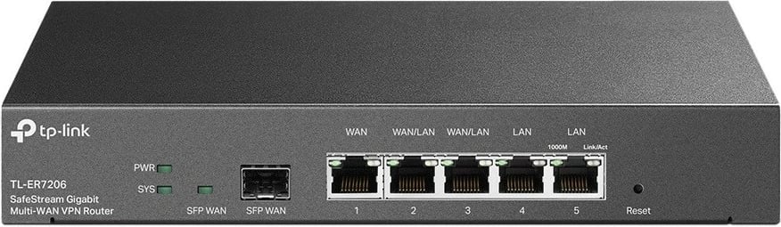 Router TP-LINK TL-ER7206 SafeStream Gigabit Multi-WAN VPN, i zi