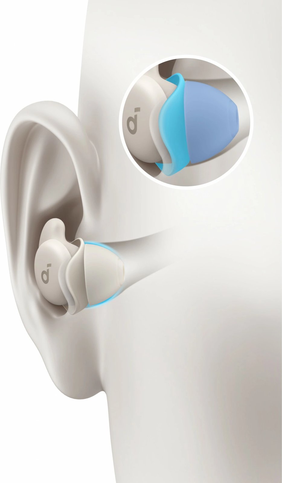 Kufje Anker Soundcore Sleep A20, Wireless, 20 - 20000 Hz, Bardhë