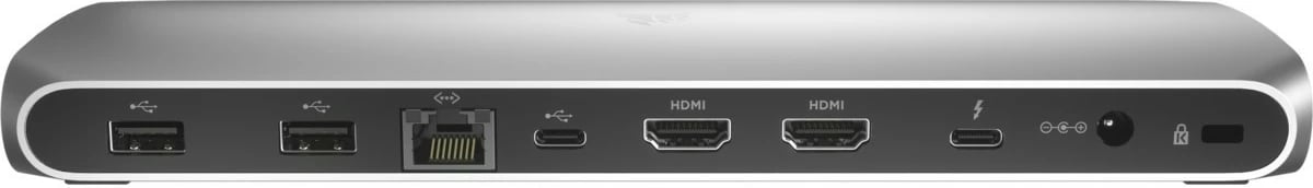 Docking station Corsair TBT100 Thunderbolt 3, alumini, stainless steel