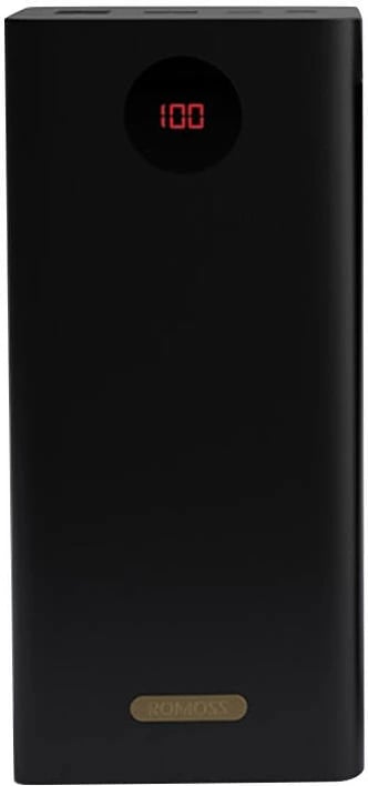 Powerbank Romoss PEA60, 60000mAh, QC + PD, 22.5W, e zezë