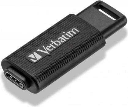 USB Verbatim Store 'n' Go 128GB, USB Type-C, 3.2 Gen 1, e zezë