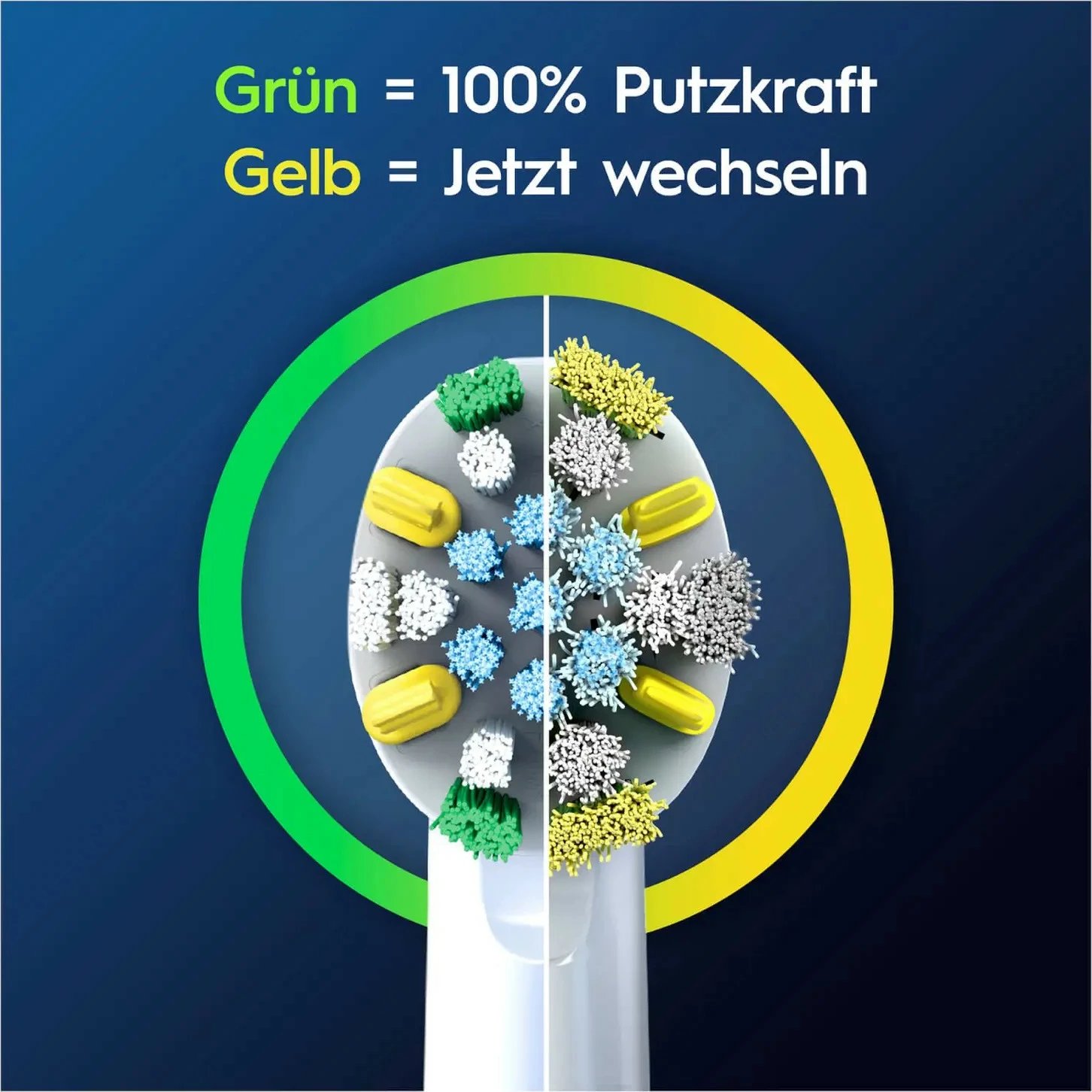 Koka zëvendësuese Oral-B Deep Cleaning 6 copë, e bardhë