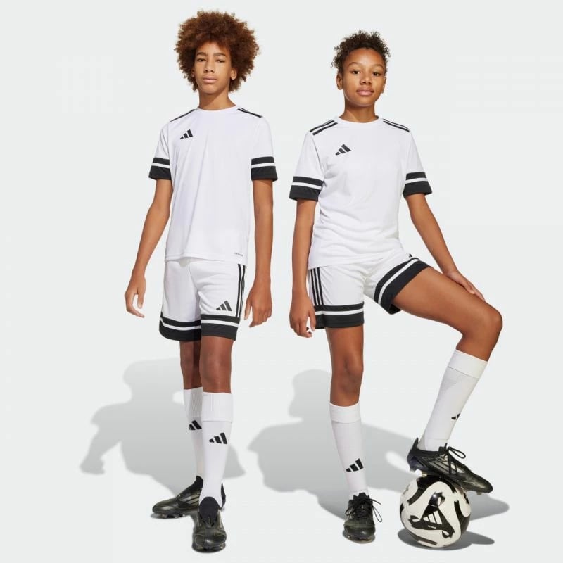 Shorce adidas për fëmijë, të bardha