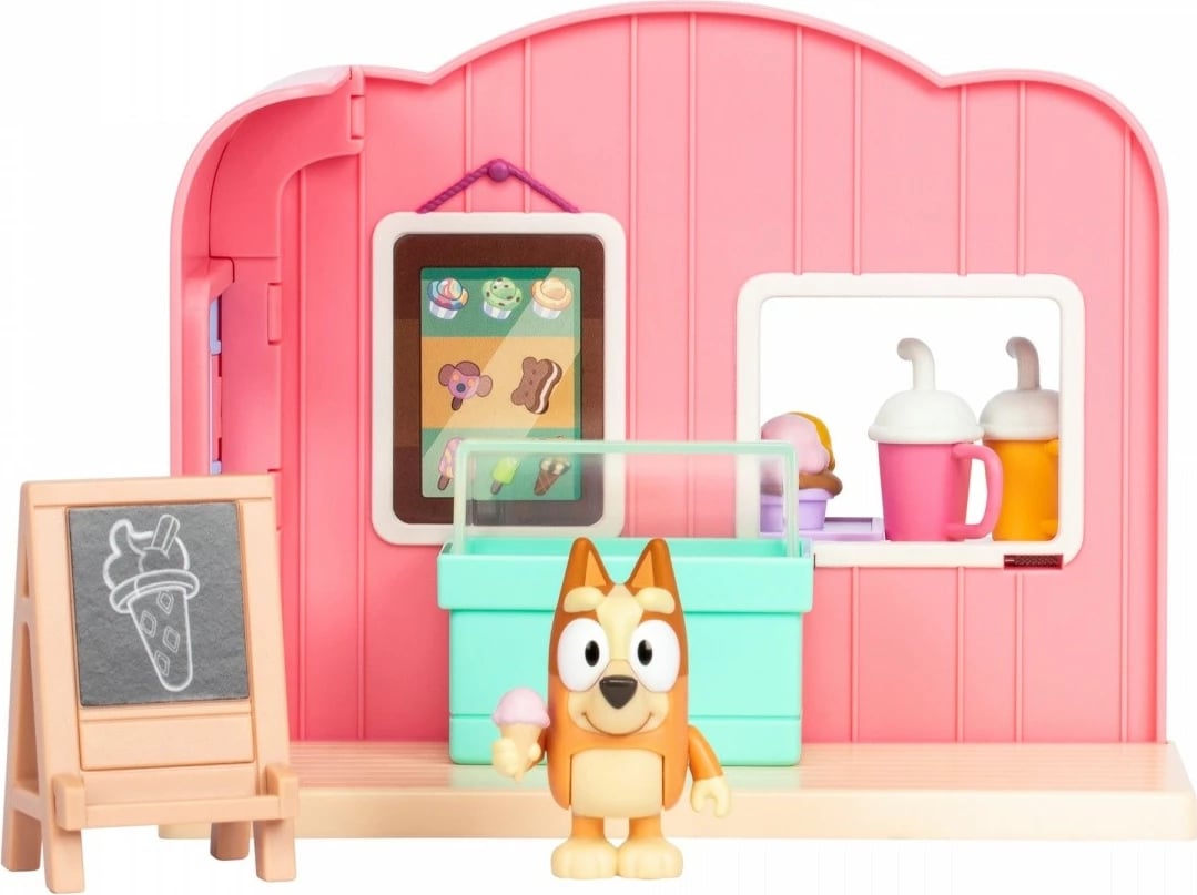 Set lodrash Bluey Mini Ice Cream Shop, Tm Toys, BLU17553, plastikë, për fëmijë, shumëngjyrësh