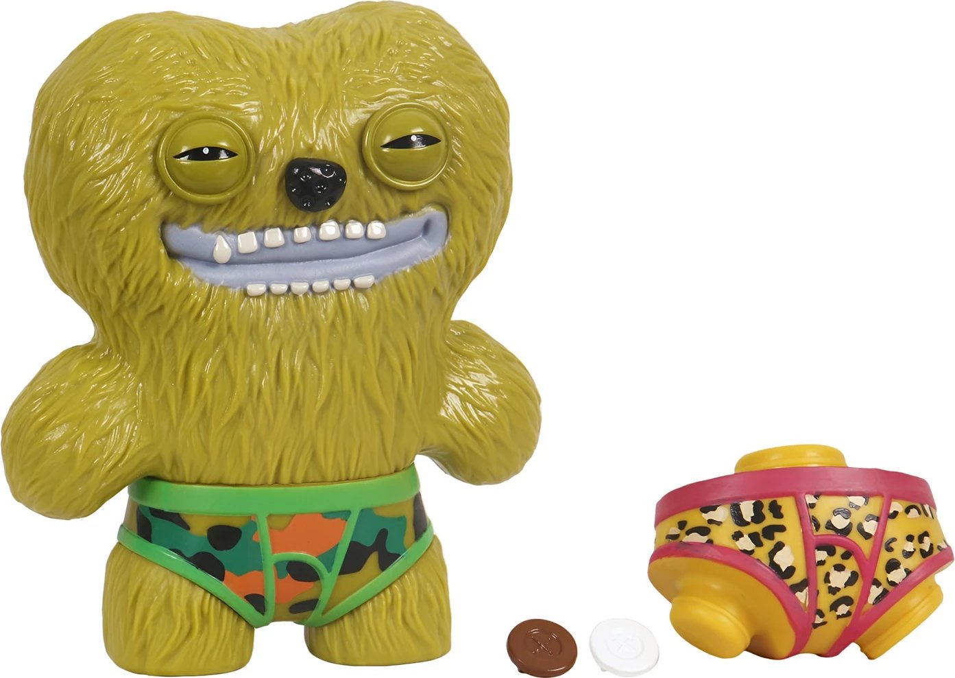 Figurë koleksionuese Fuggler P.M.I. Kids World Count Underoo McGoo 11.5 cm, e gjelbër
