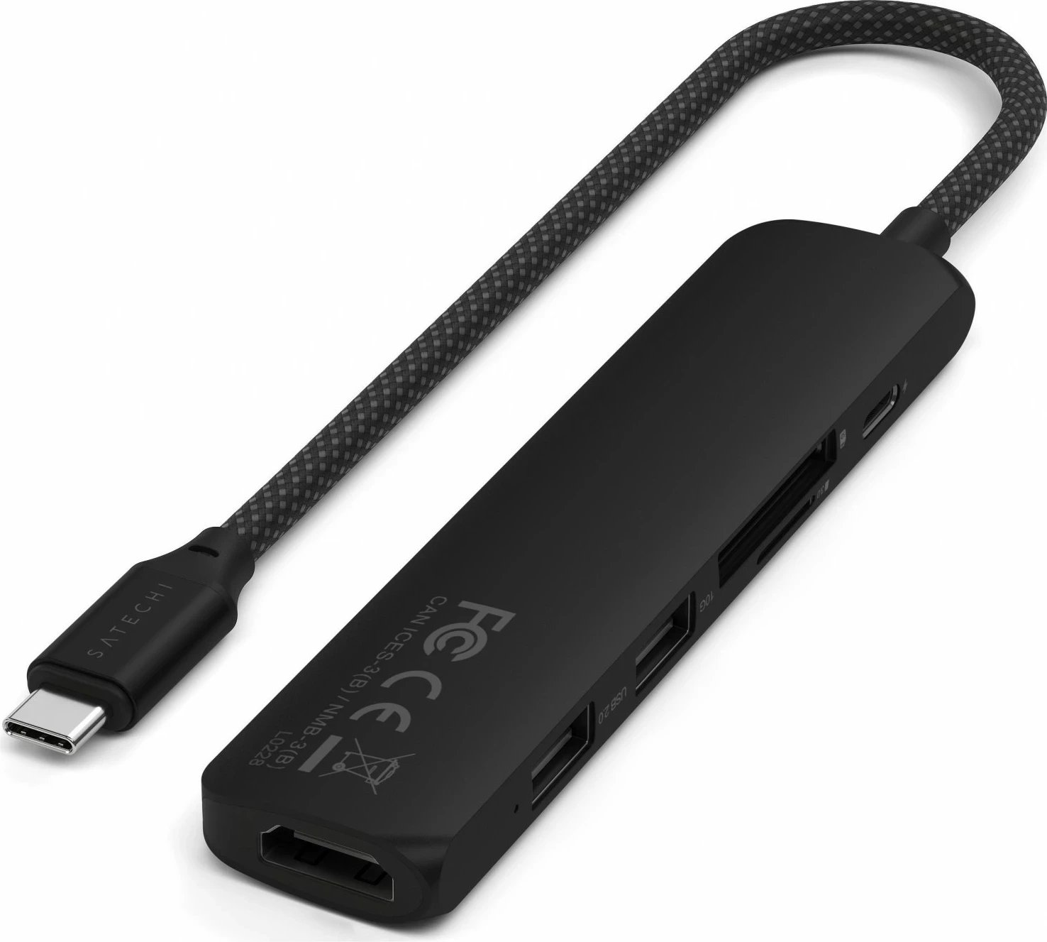 Hub USB-C Satechi 6w1 ST-P6S, i zi