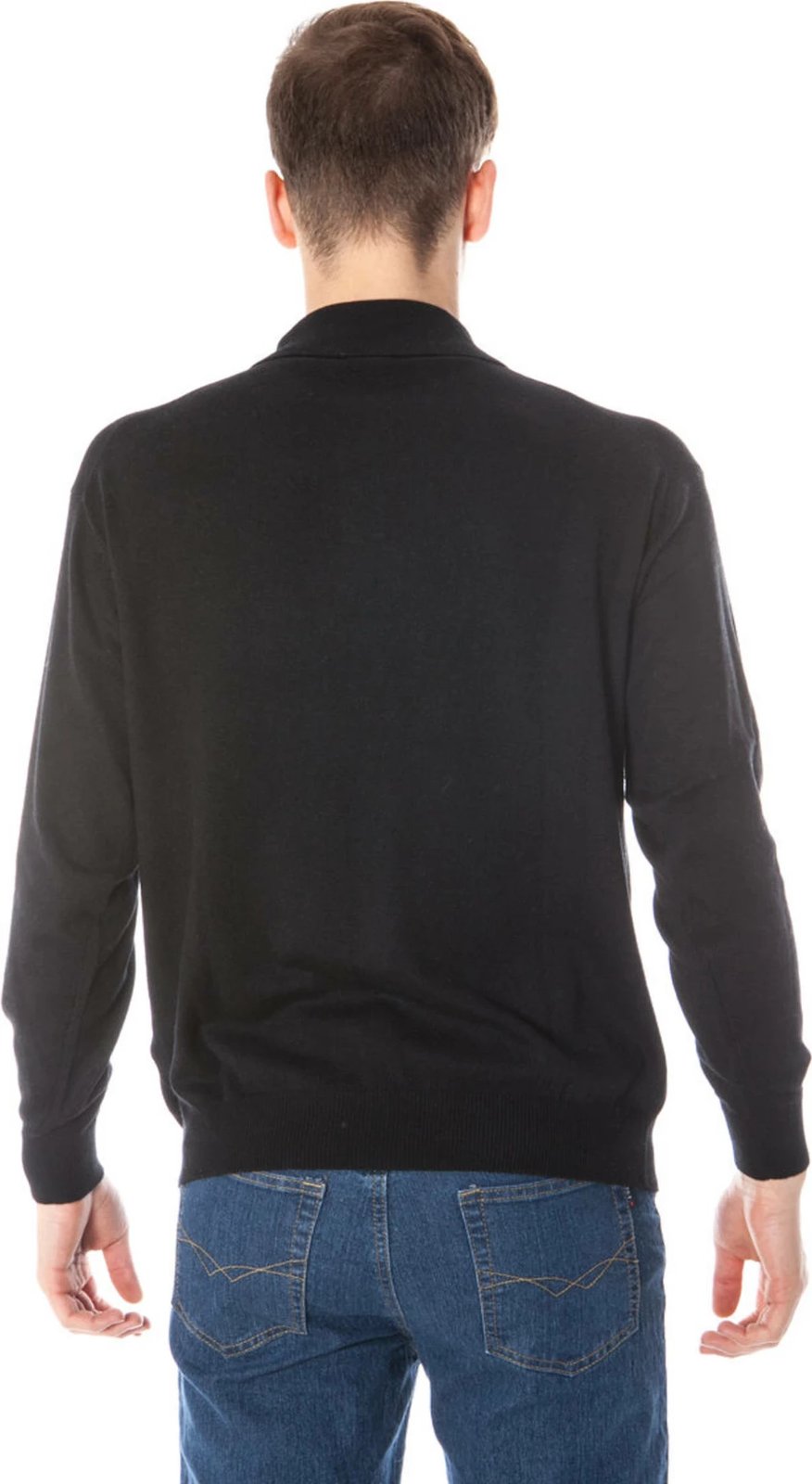 Xhemper polo YUKO meshkuj, të zi