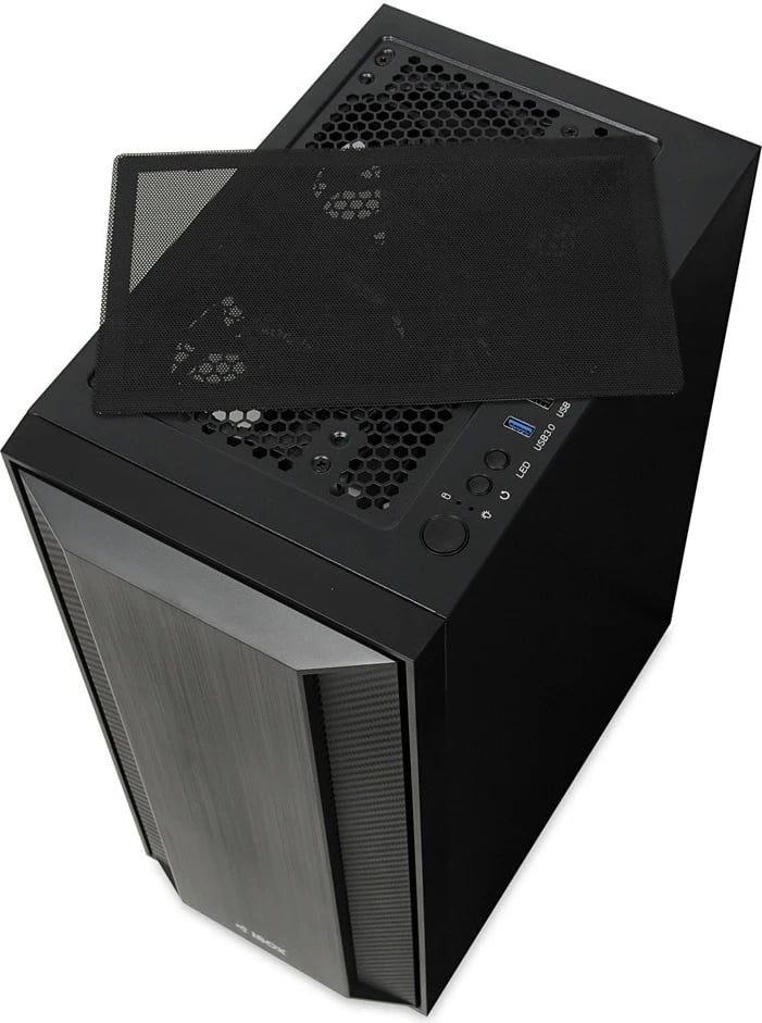 Kasë I-BOX CETUS 906, Midi Tower ATX, e zezë Kasë I-BOX CETUS 906, Midi Tower ATX, e zezë