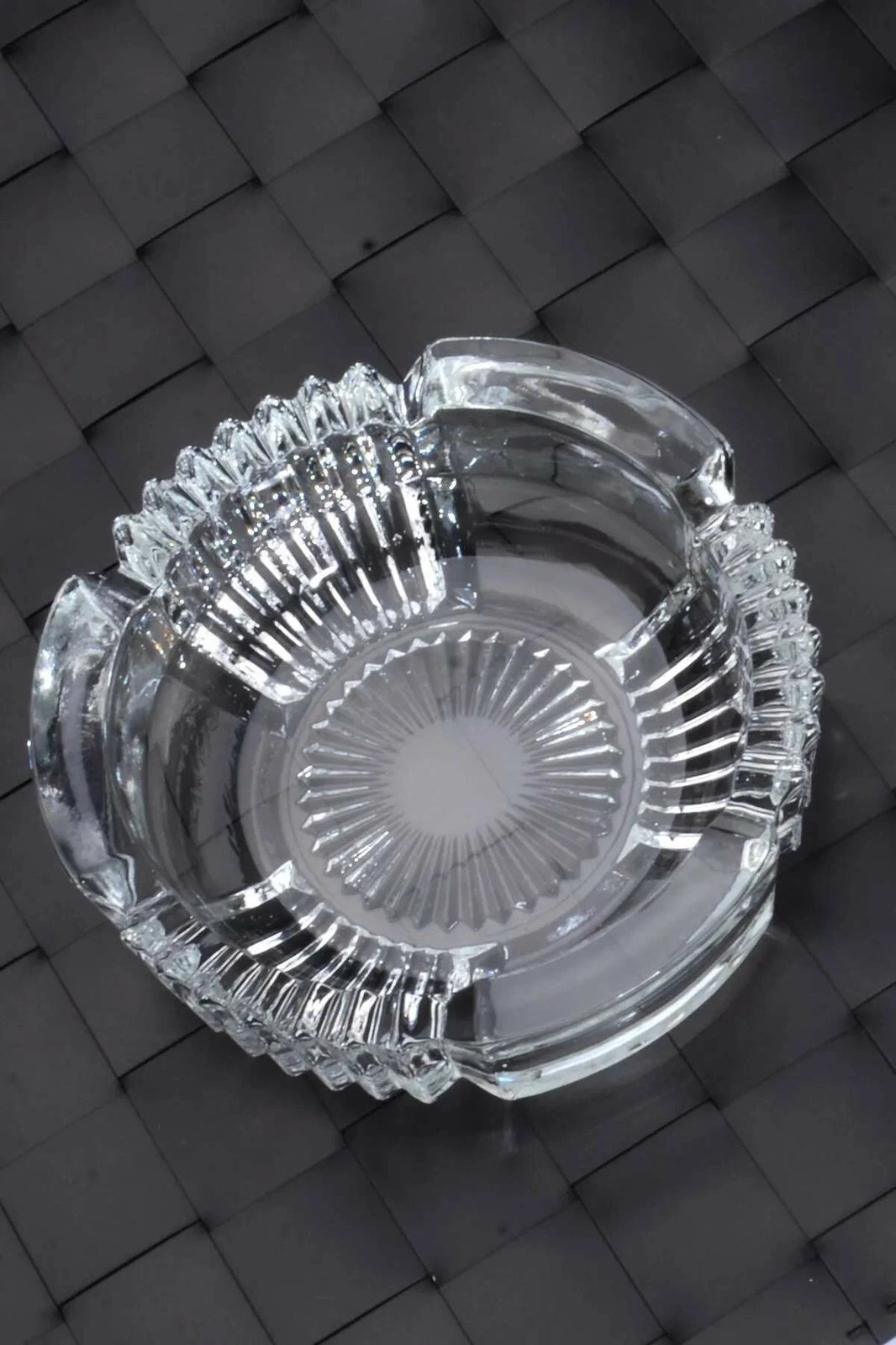 Tabak xhami Hermia, BADE40102, transparent, 10x10x3cm