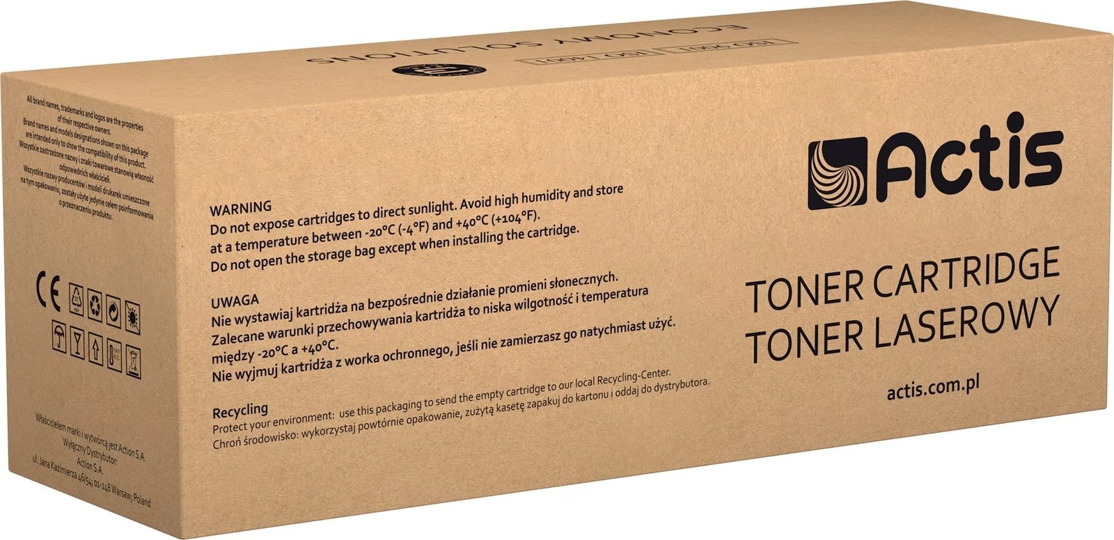 Toner zëvendësues për printer Actis, HP Standard; 2600 fletë