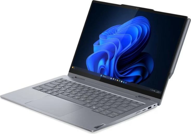 Laptop Lenovo ThinkBook 14 2-in-1 G5, Intel Core Ultra 5 225U, 16 GB RAM, 512 GB SSD, 14" Touch, Luna Grey
