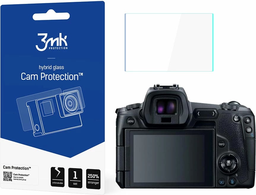 Xham mbrojtës hibrid për kamerë 3mk Protection Cam Protection, për Canon EOS R Xham mbrojtës hibrid për kamerë 3mk Protection Cam Protection, për Canon EOS R