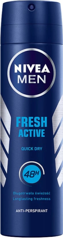 Deodorant spraj për meshkuj Nivea Men Fresh Active 150ml