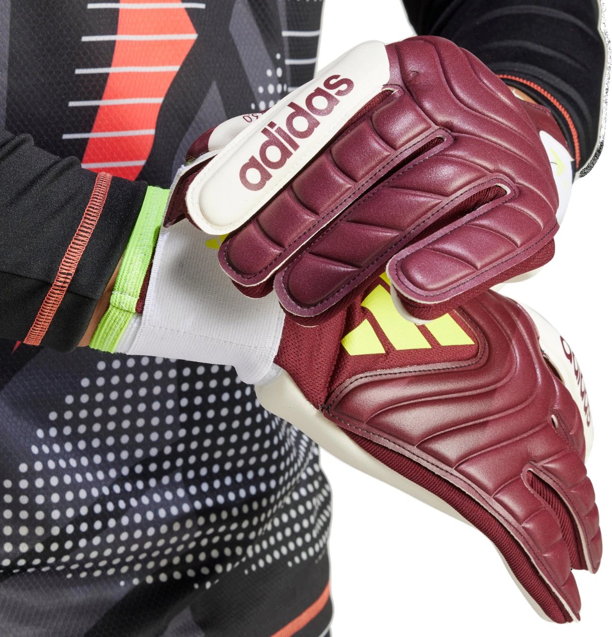 Doreza portieri adidas për meshkuj, të kuqe
