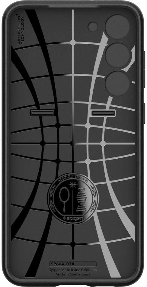 Mbështjellës Spigen Optik Armor për Samsung Galaxy S23, i zi