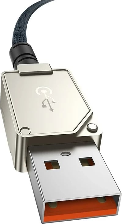 Kabllo USB Baseus Unbreakable 1 m, USB A në USB C, Bardhë