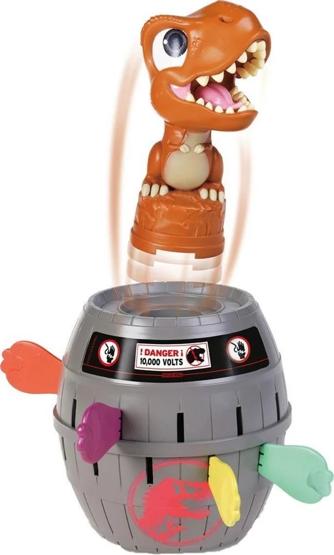 Lodër tavoline TOMY Pop Up T-Rex, për fëmijë, shumëngjyrëshe