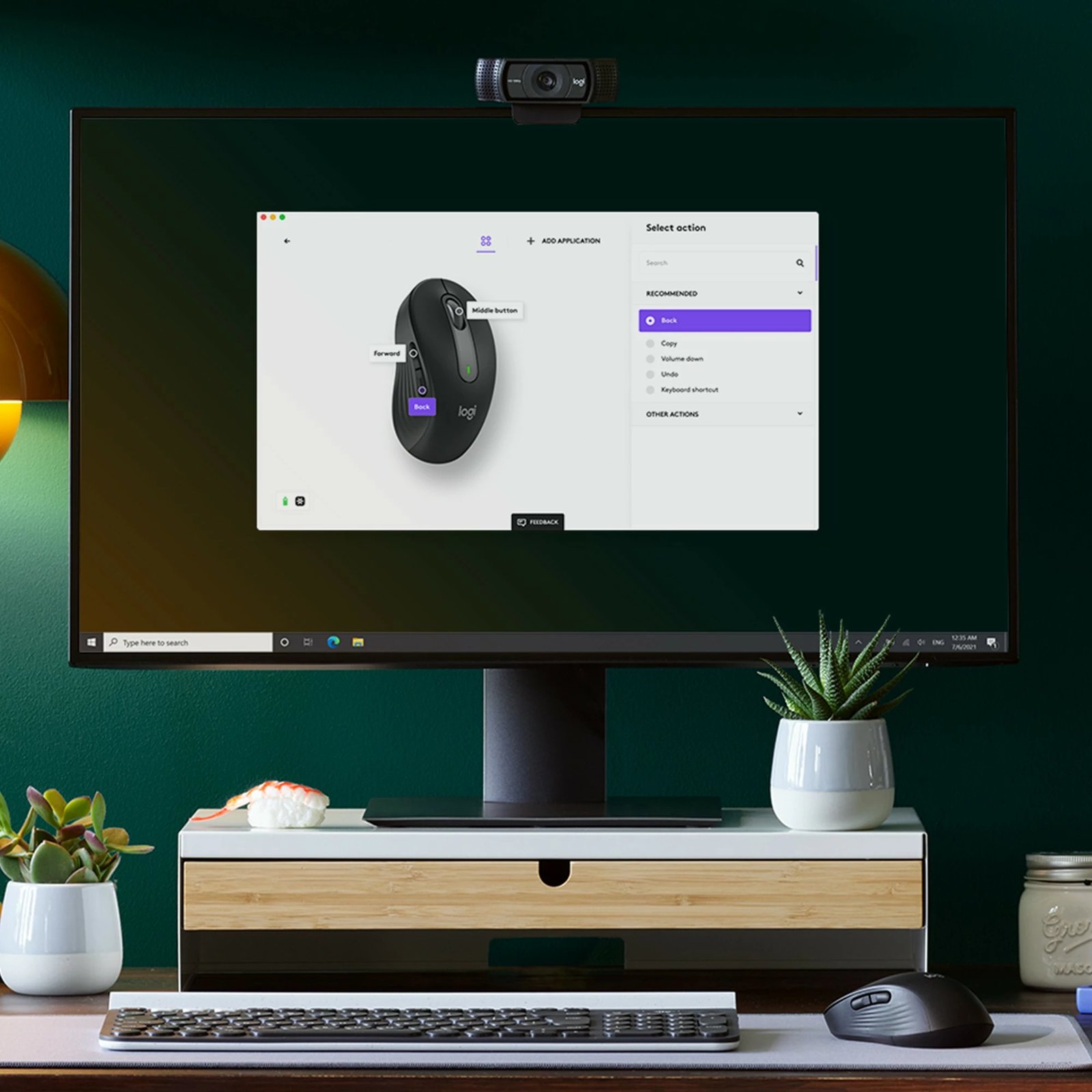 Maus Logitech Signature M650 Wireless, Djathtas, Optik, RF Wireless + Bluetooth, 4000 DPI, Grafit
