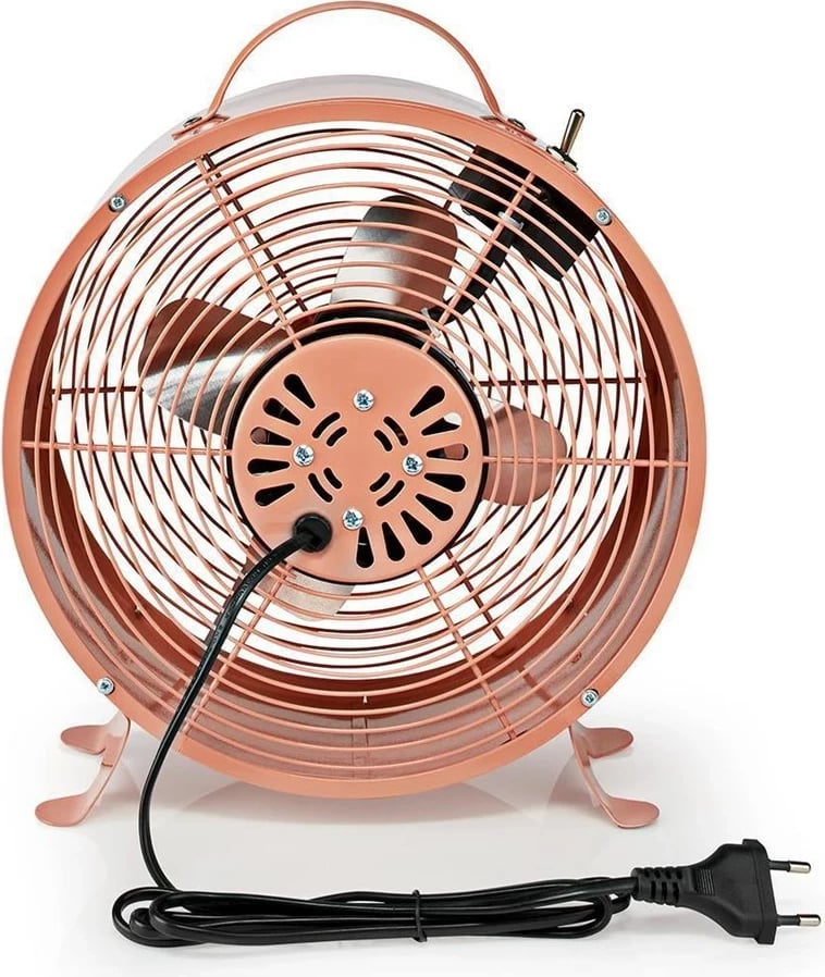 Ventilator tavoline Nedis FNCL10PK20, metalik, rozë