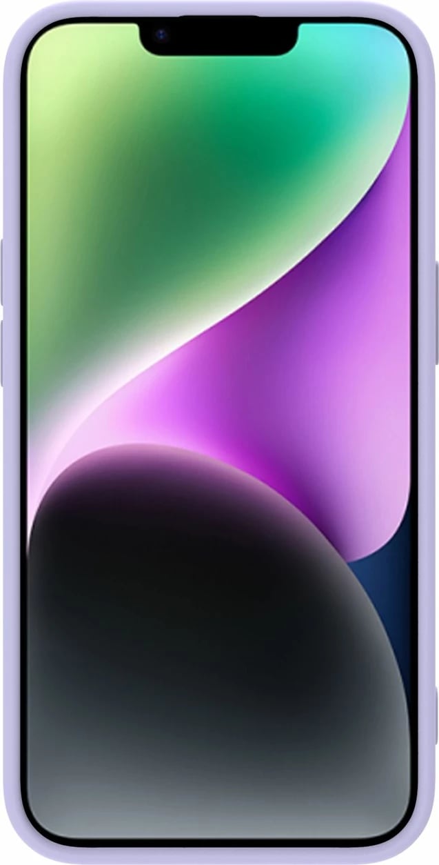 Mbështjellës Nillkin CamShield Silky Silicone për iPhone 14 Plus, Violet