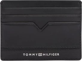 Portofol për meshkuj Tommy Hilfiger, i zi