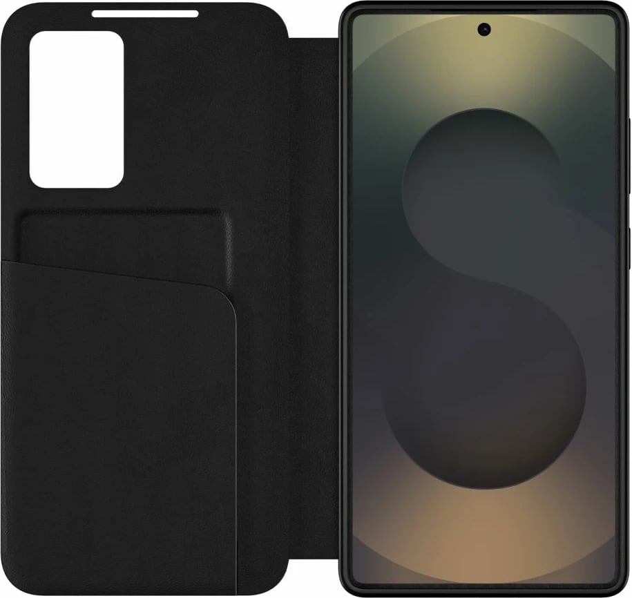 Mbështjellës Tech-Protect Smart Wallet për Samsung Galaxy S25, i zi mat