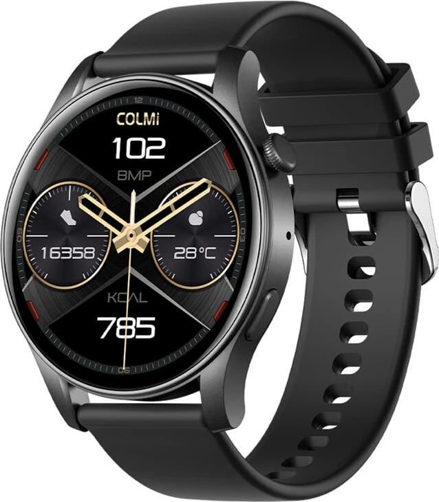 Smartwatch Colmi V73, 1.43" AMOLED, për iOS/Android, i zi